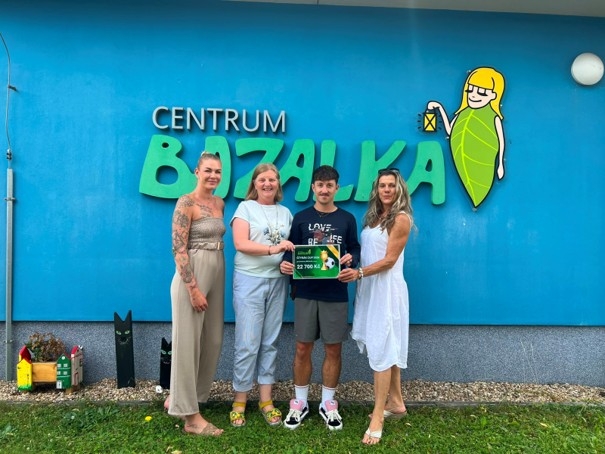 Čtyrák Cup napíše druhé pokračování. Letos navíc pomohl Centru BAZALKA.